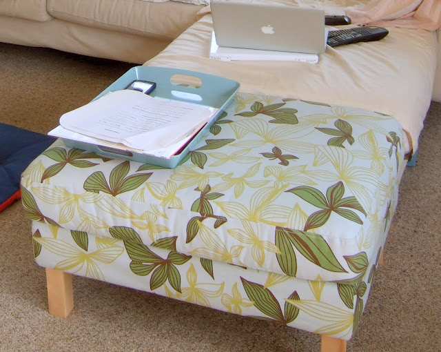 Ottoman vs. Coffee Table Wedgewood Park Modern